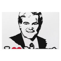 I Love Gingrich stationery by GingrichShirts I Love Gingrich stationery