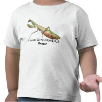 I Love ginormous Bugs! - t-shirts