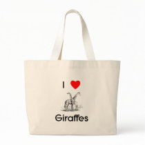 I love giraffes Bag