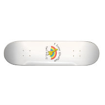 I love giraffes deal with it skate board