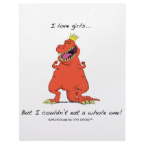 I love girls...But I couldn't eat a whole one! letterhead