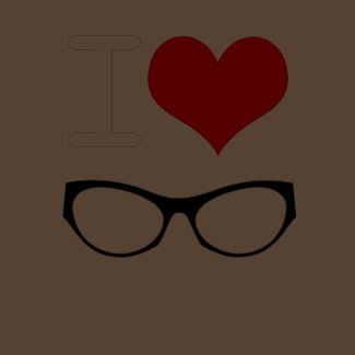 I Love Glasses T-Shirt shirt