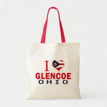 I love Glencoe, Ohio Bags