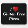 I Love Gluten Free Pizza Mouse Pads