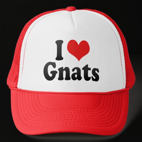 I Love Gnats Trucker Hat