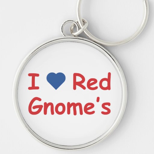 I Love Gnome's Keychain