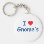 I Love Gnome's Keychain
