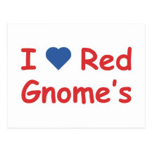 I Love Gnome's Postcards