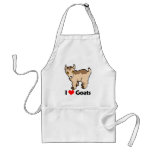 I Love Goats aprons