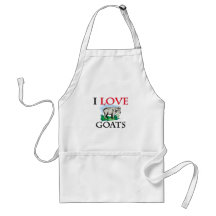I Love Goats Aprons