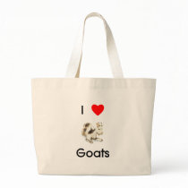 I love goats Bag