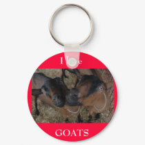 I love GOATS keychains
