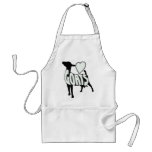 I LOVE GOATS LOGO ICON aprons