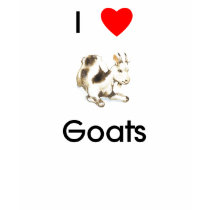 I love goats T-Shirt by towalj I love goats T-Shirt