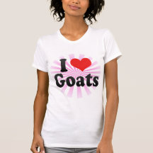 I Love Goats Tee Shirts