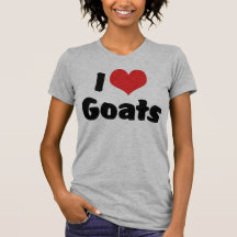 I Love Goats Tshirts