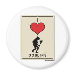 I Love Goblins magnets