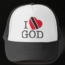I Love GOD hats