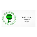 I love God &amp; I like ping pong / table tennis Picture Card