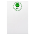 I love God &amp; I like ping pong / table tennis Personalized Stationery