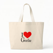 I Love Goethe bags