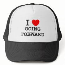 I Love Going Forward Mesh Hat