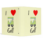 I Love Golf (4) binders
