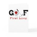 I Love Golf Greeting Card by golfgifts I Love Golf Greeting Card