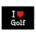 I love Golf heart custom personalized cards by funnycustomtshirts I love Golf heart custom personalized cards