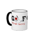 I Love Golf mug
