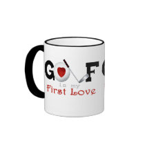 I Love Golf mugs