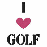 "I LOVE GOLF" SHIRT - Customized EMBROIDERY Polo Shirt