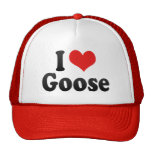 I Love Goose Mesh Hat