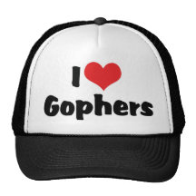 I Love Gophers Hats
