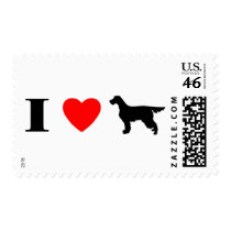 I Love Gordon Setters Stamps