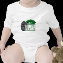 I love gorillas t-shirts by crazycooldesigns I love gorillas t-shirts