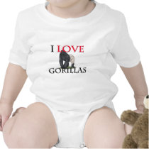 I Love Gorillas t-shirts by tshirtshirts I Love Gorillas t-shirts