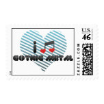 I Love Gothic Metal Stamps