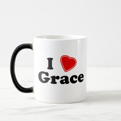 I Love Grace Coffee Mug