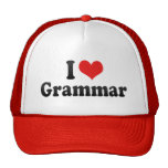 I Love Grammar Trucker Hat