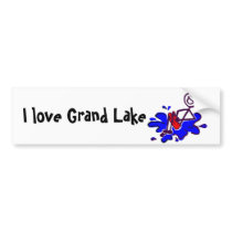 I love Grand Lake Bumper Sticker bumper stickers