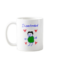 I Love Grandad mugs
