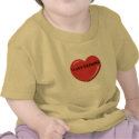 I LOVE GRANDMA BABY T SHIRT OR ONESIE