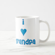 I love grandpa coffee mug