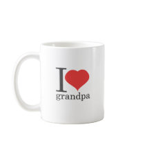 i love grandpa coffee mug