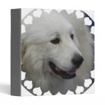 I Love Great Pyrenees Binder binders