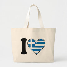 I Love Greece Bag