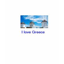I Love Greece T-Shirt shirt