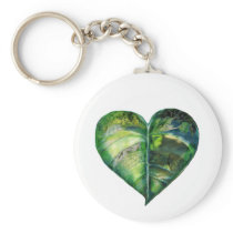 I Love Green Keychain keychains