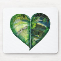I Love Green Mousepad mousepads